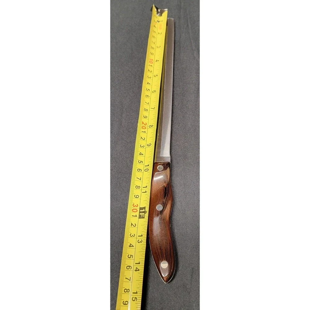 CUTCO 24 Knife Sharp! Factory Fresh! Classic Brown Marble Handle 1024 EUC